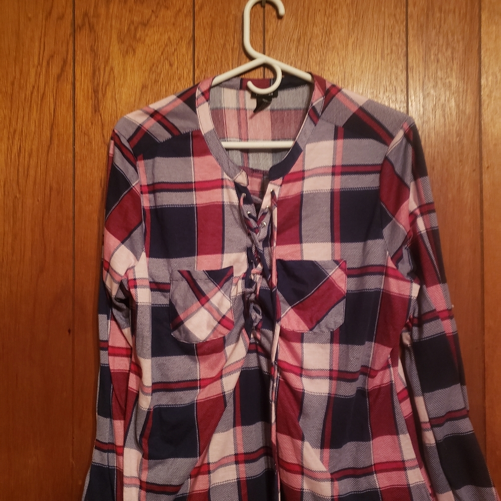 Long sleeve flannel